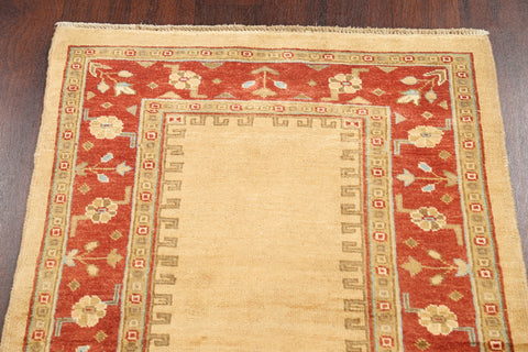 Contemporary Gabbeh Kashkoli Oriental Area Rug 3x4