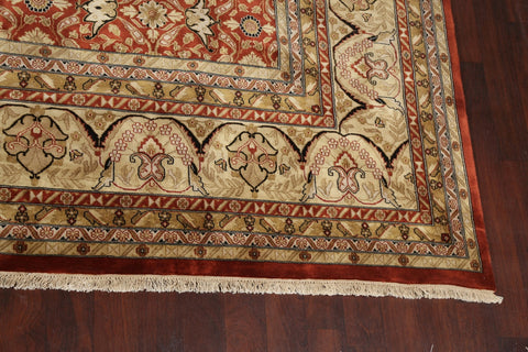 100% Vegetable Dye Tabriz Haj Jalili Oriental Area Rug 12x18