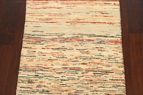 Abstract Gabbeh Kashkoli Contemporary Rug 3x4