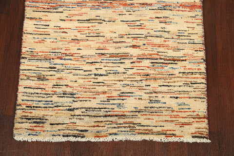 Abstract Gabbeh Kashkoli Contemporary Rug 3x4