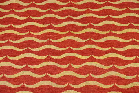 Contemporary Gabbeh Kashkoli Area Rug 4x6