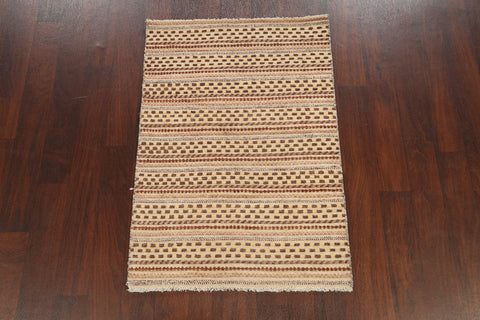 Contemporary Gabbeh Kashkoli Oriental Area Rug 3x4