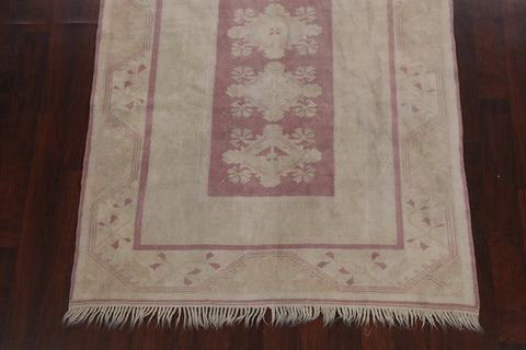 Muted Tribal Geometric Anatolian Oriental Area Rug 5x8