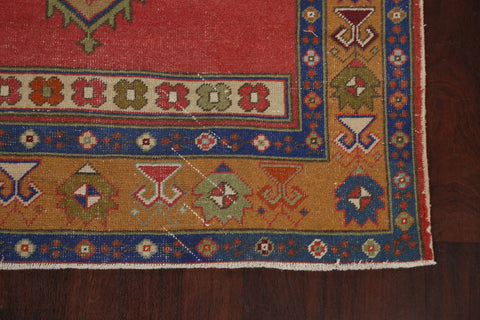 Geometric Anatolian Oriental Area Rug 5x11