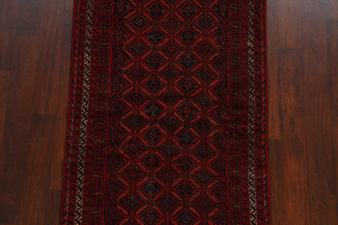 Geometric Balouch Persian Area Rug 3x6