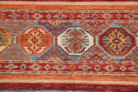 Vegetable Dye Moharramat Oriental Area Rug 8x8 Round