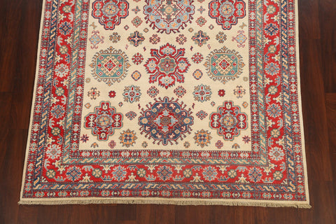 Geometric Kazak Oriental Area Rug 6x9