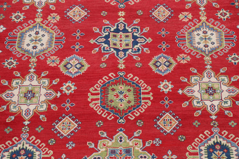 Geometric Kazak Oriental Area Rug 8x12