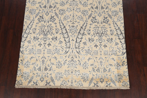 Vegetable Dye All-Over Floral Versace Oriental Area Rug 6x9