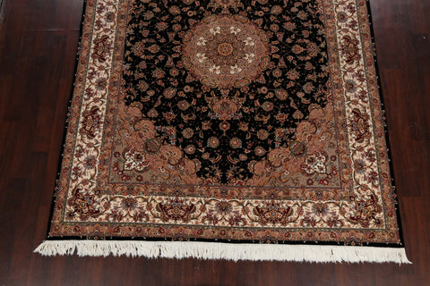 Vegetable Dye Floral Sino Tabriz Oriental Area Rug 8x10