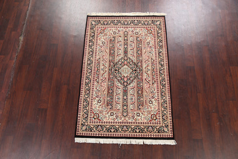 100% Vegetable Dye Tabriz Oriental Area Rug 4x6