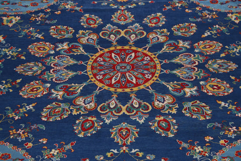 100% Vegetable Dye Bakhtiari Persian Area Rug 13x17