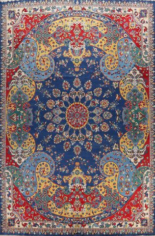 100% Vegetable Dye Bakhtiari Persian Area Rug 13x17