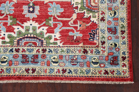 Vegetable Dye Heriz Serapi Wool Oriental Area Rug 5x7