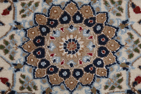 Traditional Nain Persian Runner Rug 3x12