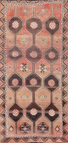 Antique Qashqai Persian Wool Rug 4x8