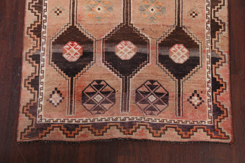 Antique Qashqai Persian Wool Rug 4x8