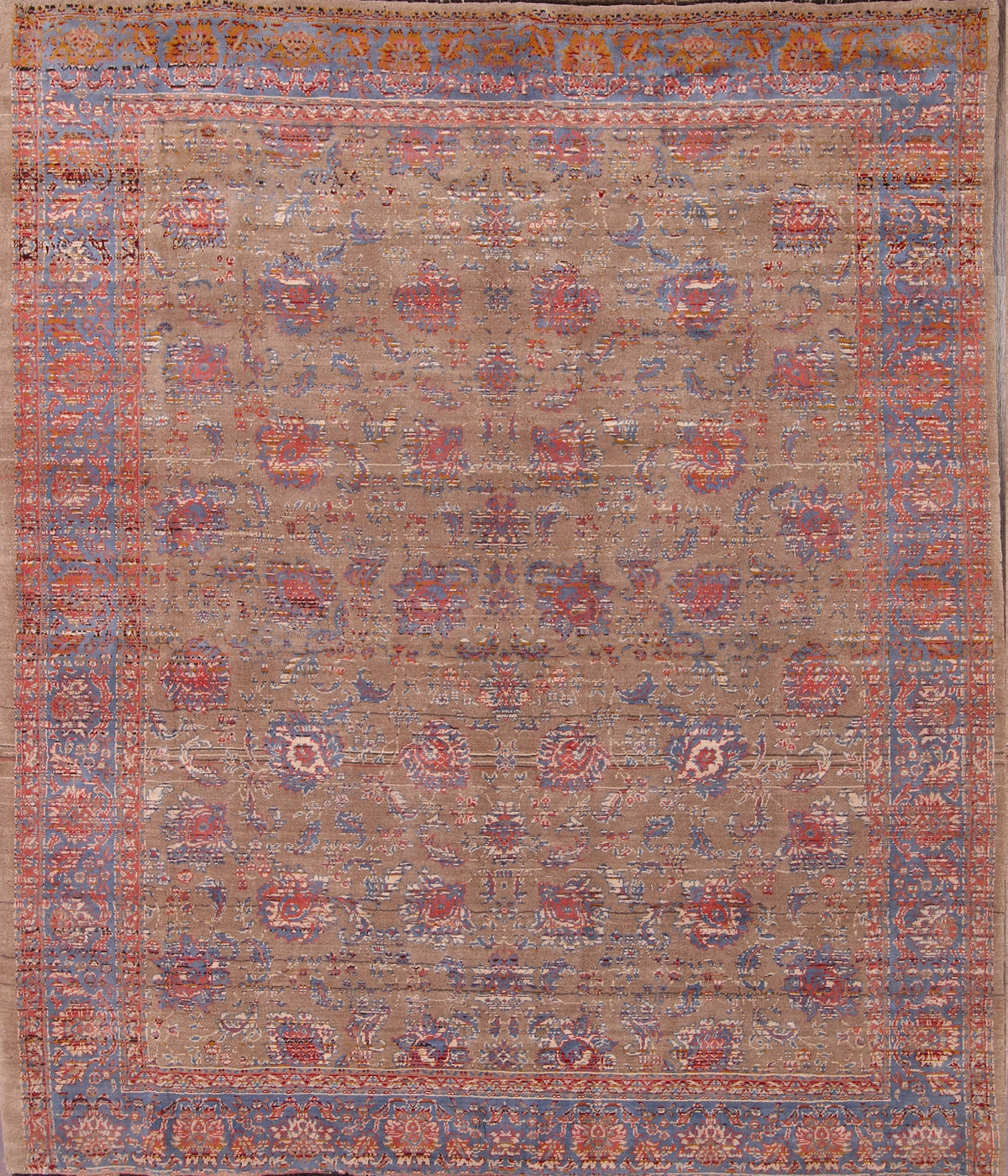 Handmade Wool Tabriz Persian Area Rug 8x9