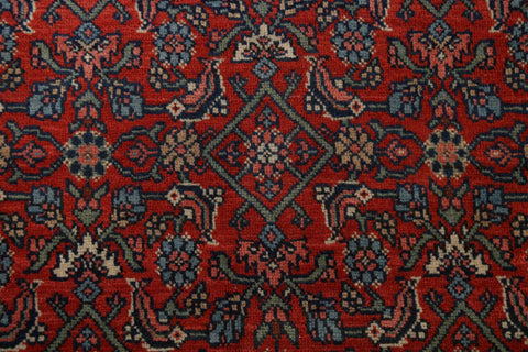 Antique Vegetable Dye Bidjar Persian Area Rug 9x12