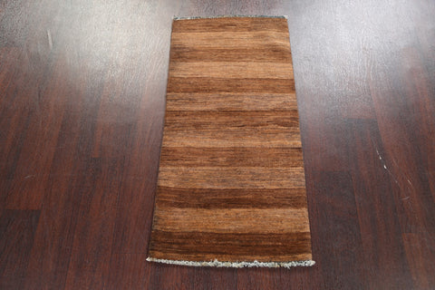 Handmade Gabbeh Kashkoli Oriental Wool Rug 2x3