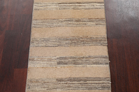 Striped Gabbeh Kashkoli Oriental Handmade Rug 2x3