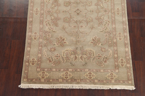 Vegetable Dye Wool Art Deco Oriental Area Rug 6x9