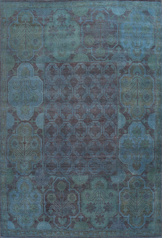 Vegetable Dye Khotan Oriental Area Rug 9x12