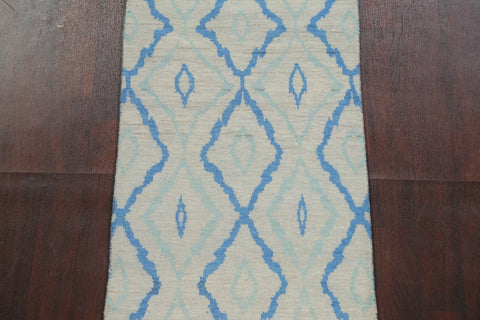 Handmade Gabbeh Kashkoli Oriental Runner Rug 3x12