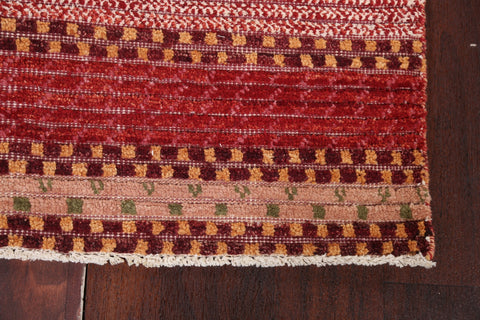 Wool Gabbeh Kashkoli Oriental Runner Rug 3x10