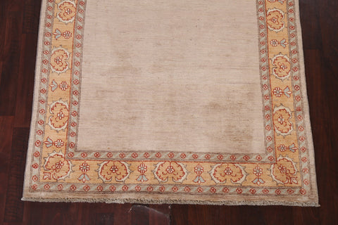 Hand-Knotted Wool Gabbeh Kashkoli Oriental Area Rug 5x7