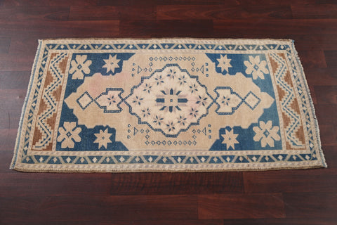 Handmade Anatolian Wool Turkish Rug 2x4