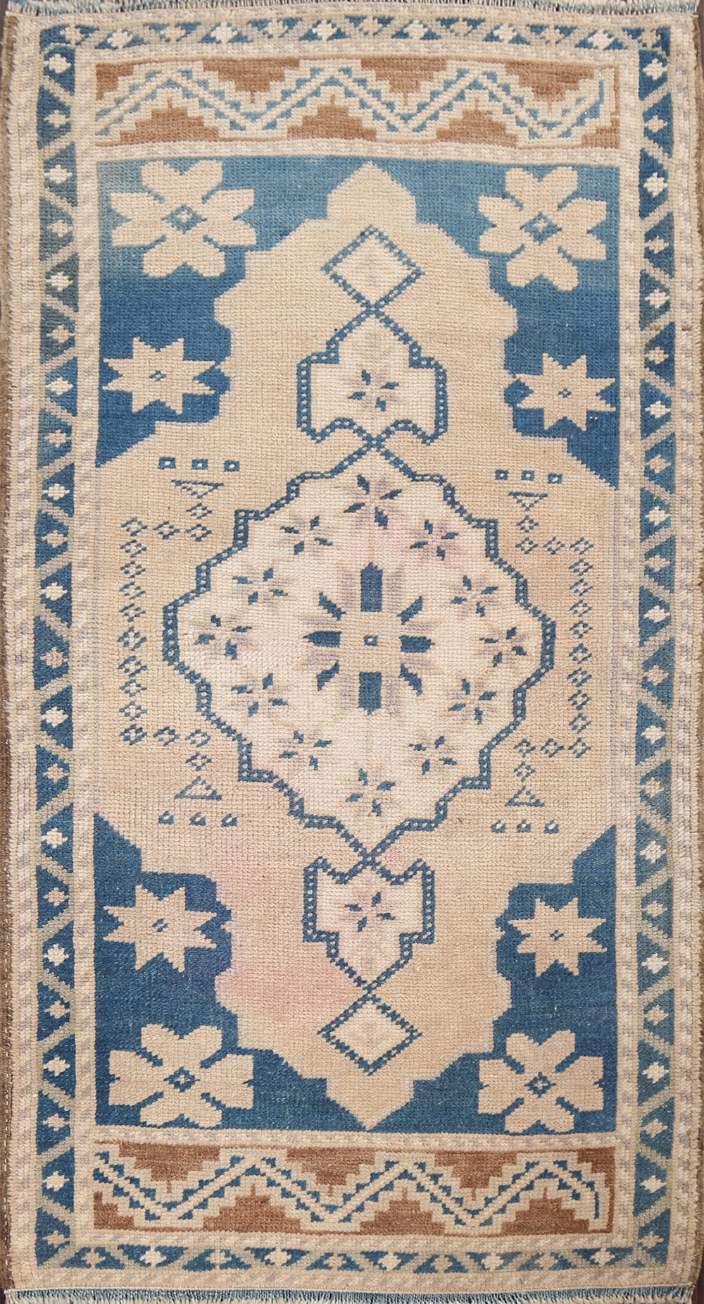 Handmade Anatolian Wool Turkish Rug 2x4