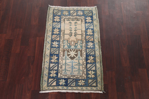 Handmade Anatolian Wool Turkish Rug 2x3