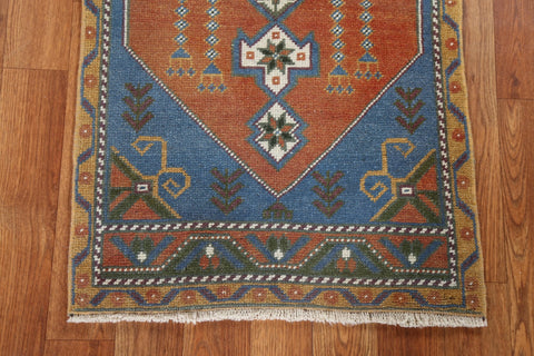 Handmade Wool Oushak Turkish Handmade Rug 2x4