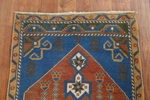 Handmade Wool Oushak Turkish Handmade Rug 2x4