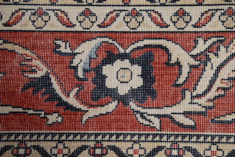 Floral Sultanabad Ziegler Wool Turkish Rug 10x13