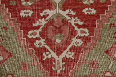 Hand-Knotted Wool Heriz Serapi Turkish Area Rug 7x10