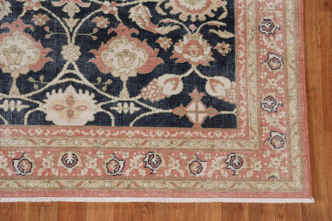 Hand-Knotted Wool Ziegler Oriental Area Rug 5x7