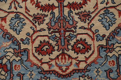 Heriz Serapi Turkish Area Rug 4x6