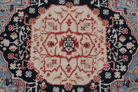 Handmade Kashan Mohtasham Turkish Area Rug 4x6