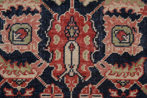 Hand-Knotted Ziegler Turkish Runner Rug 3x12