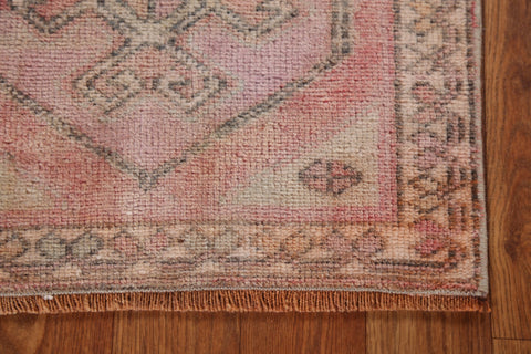 Antique Look Anatolian Turkish Wool Rug 1x3