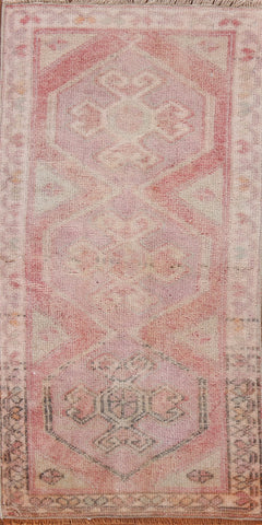 Antique Look Anatolian Turkish Wool Rug 1x3