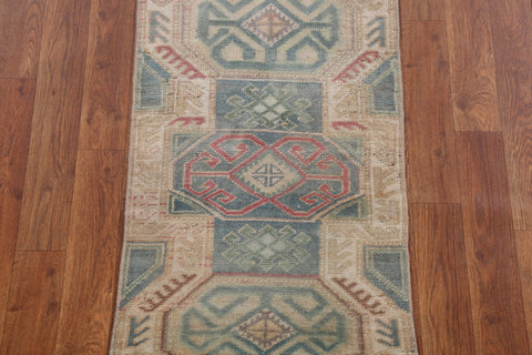 Antique Look Anatolian Oriental Wool Rug 2x3