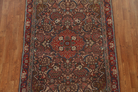 Floral Handmade Tabriz Persian Area Rug 4x7