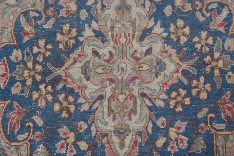 Medallion Kerman Persian Area Rug 10x14