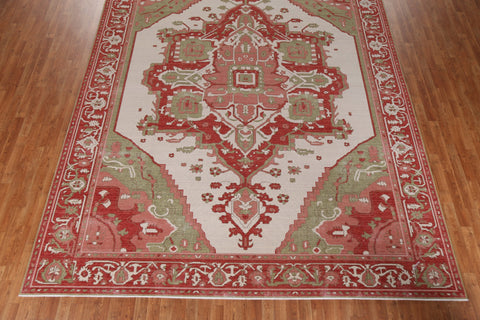 Geometric Heriz Serapi Oriental Area Rug 10x13