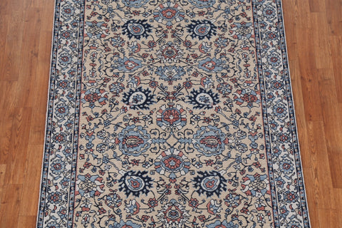 All-Over Sultanabad Ziegler Turkish Wool Rug 4x6