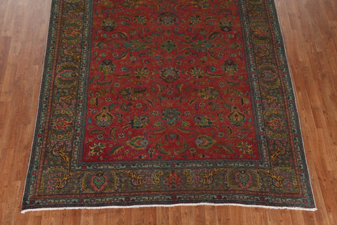 Hand-knotted Tabriz Persian Area Rug 7x9