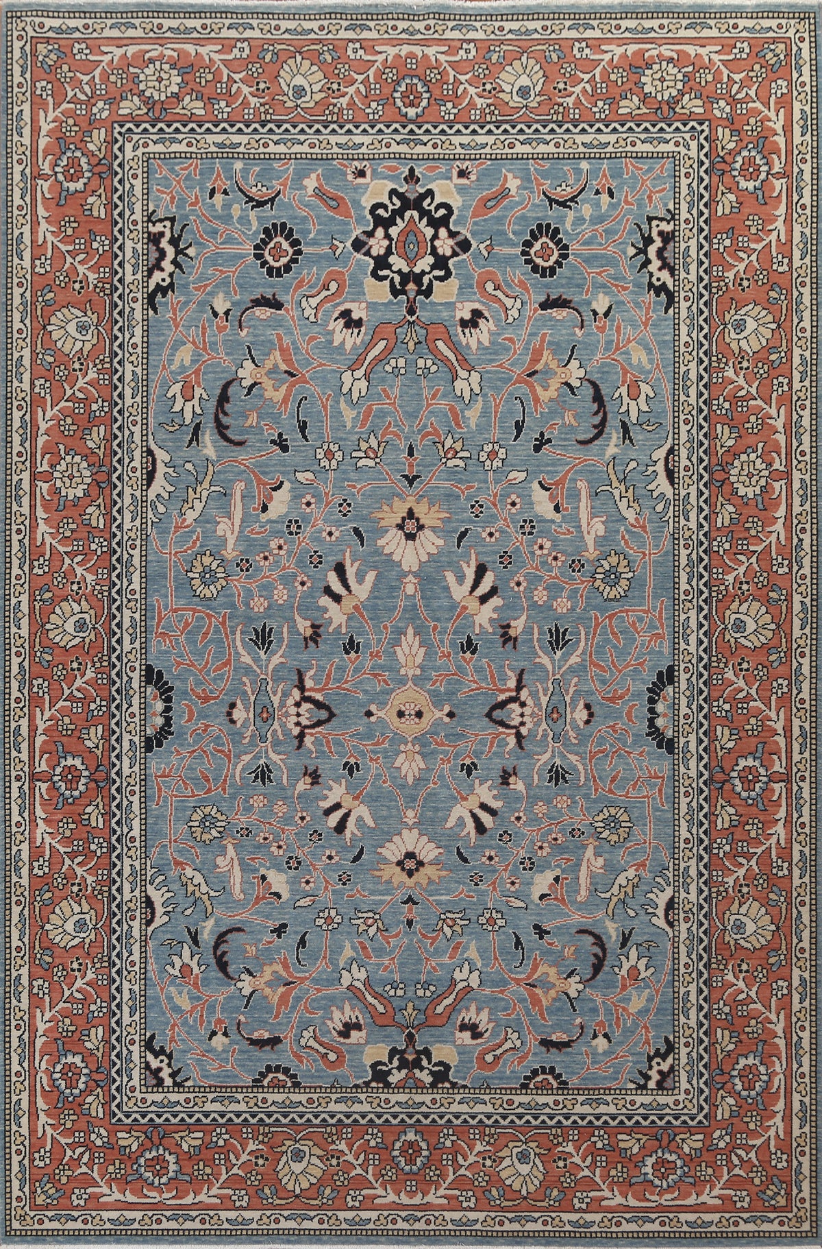 Floral Sultanabad Ziegler Oriental Area Rug 7x10